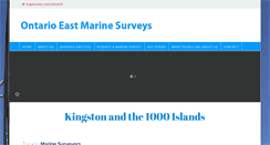 Desktop Screenshot of marinesurvey.ca